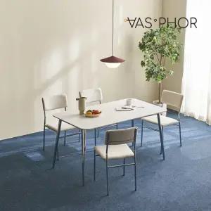 바스포르 알키 포세린 세라믹 4인용 식탁 테이블 1600 사각형