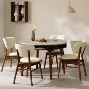 데이지 원형 수납 양면 세라믹식탁 테이블 4인용 식탁 1000 1100