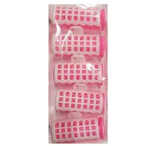 [하프클럽/]말아두기만 해도 살아나는 컬완성 집게헤어롤 대 핑크