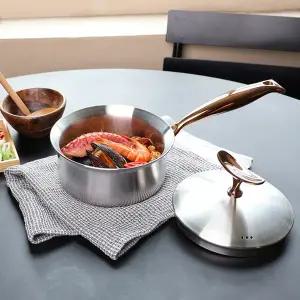 베세머 오리진 통5중 316스텐 냄비 인덕션 편수냄비 16cm