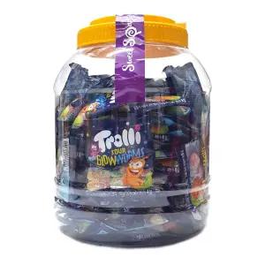 트롤리 사우어 구미 캔디 1000g 100개입 대용량 사무실 학교 학원 집 단체 간식 젤리