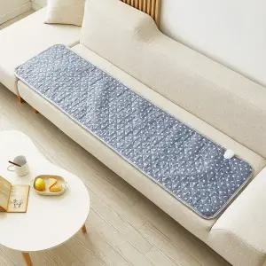 [눕자] 카본 탄소 쇼파 전기방석 5인용 네이비 50X200