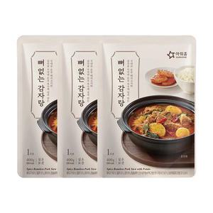 아워홈 뼈없는 감자탕 400g, 3개