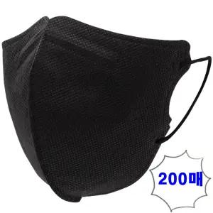 숨코리아 국내 생산 프리아이 MB정전기 필터 보건용 마스크 KF-94 대형 블랙 200매