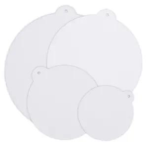 투명반구(뒷판) 하드보드지 종이판 공예 DIY재료 스노울볼 장식품 만들기