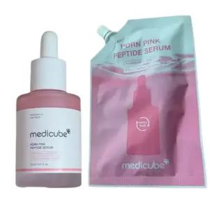 메디큐브 PDRN 핑크 펩타이드 연어 앰플 세럼 본품 30ml+50ml (1srr)