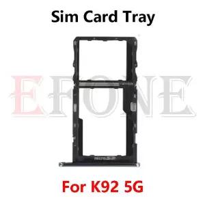 유심 트레이 슬롯 LG K92 5G LMK920 LM-K920 Q92 LM-Q920N 카드 홀더 어댑터