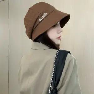 여성 레터링 비니 두건 중년모자 스타일리쉬 헌팅캡 자외선차단 데일리 간절기 벙거지모자 4color