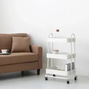 마켓비 롬비 트롤리 카트 3단 손잡이형