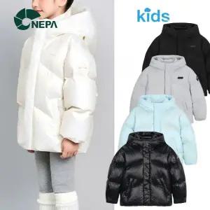 [백화점발] 네파키즈 덕다운 경량 숏 패딩 KLF2002