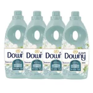 다우니 신제품 퍼품 화이트티 5성급호텔향 1L X 4개