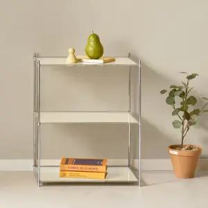 철제 직사각 모듈 미드센츄리 인테리어 테이블 협탁 선반 2단 3단 4단 5color SB543