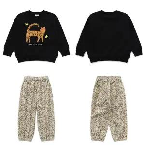 [대구백화점] [래핑차일드]레오파드 상하세트 베이지블랙(85C29-33202-40202)