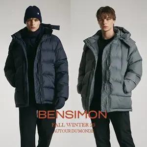 [벤시몽]25FW 남성 볼륨 컬러 패딩