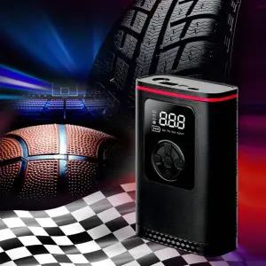 아우라 엘리트 무선 에어펌프 AURA-AP4800 USB충전/휴대용/자전거/타이어/공기/주입/에어/자동/바람/넣기