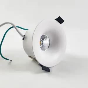 LED 안도 호른 COB 다운라이트 타공55mm(2인치) 8W 집중형 매입등 슬림테 움푹 매립등