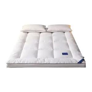 매트리스 다운 바닥 침대 토퍼 수면 숙면용품 오브 워싱 실라이크원단 독립스프링