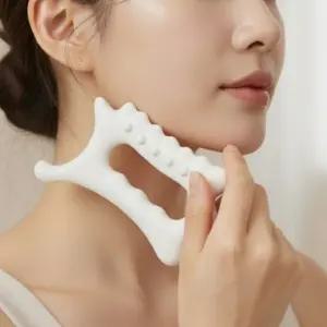 괄사 마사지 스틱 페이스·전신공용 라인정리 휴대 간편 다리 안마 경락 케어 단체선물용