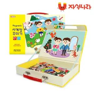 자석나라 자석 사계절 꾸미기