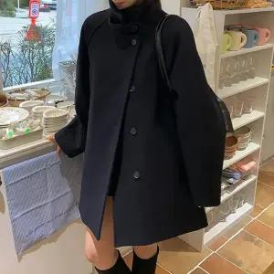 [귈림] 울터치 싱글 버튼 하프 코트(G5WCT017P)