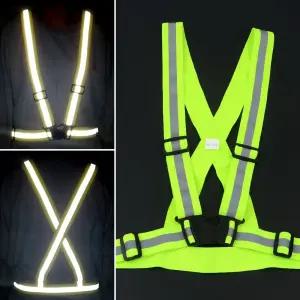 작업용 형광X밴드 야간x밴드 형광밴드 자전거엑스밴드/안전/조끼/작업복/형광/망사/공사/야광/반사/신호수