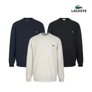 라코스테 남녀공용 라운드넥 맨투맨 긴팔티셔츠 3종택1