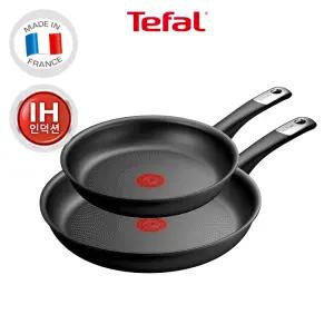 [테팔] 퍼펙트 터치 티타늄 3X 인덕션 프라이팬 2종 (팬20+팬28)