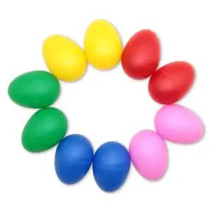 에그쉐이커 (2개입) PVC 달걀형 계란형 타악기 리듬악기 연주 박자 음악준비물