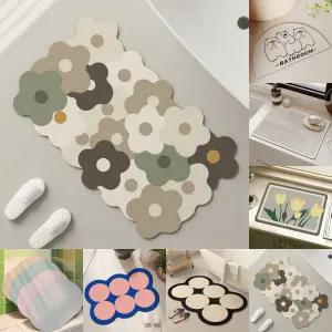 무드플라워 규조토 발매트/매트/주방/화장실/주방용/큐조토/발판/욕실앞/규조/고급/규조트/욕실/물흡수/