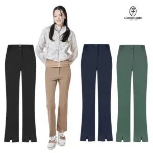까스텔바작 여성 앞트임 부츠컷 베이직 골프 바지 BGCW/PT502.