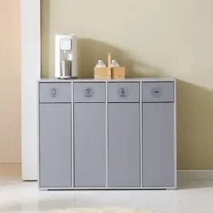 세이프 E0등급 4칸 1060 분리수거함 DF925937