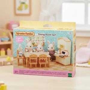 실바니안 패밀리 아기의자 다이닝룸 세트 주방 가구 미니어처 피규어 인형놀이 소꿉놀이 소품