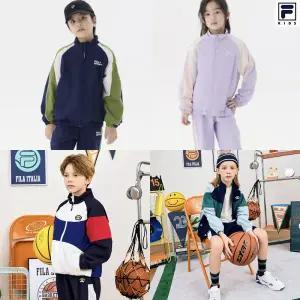 [롯데백화점]휠라 키즈 균일가 4종 택1 헤리티지 봄바람막이 쟈켓 FK2WTG3202X [남여공용]