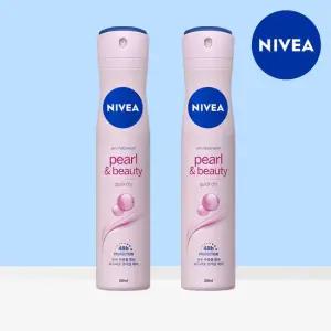 데오드란트 스프레이 펄 뷰티 200ml 2개