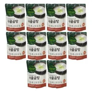 CJ제일제당 비비고 사골곰탕 500g 10개 / 써클