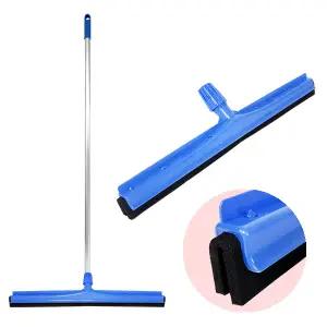옳은유통 이중밀대 이중스펀지60cm 고급알루미늄봉150cm세트/ 바닥 창문 물기제거 물밀대 스퀴지 유리닦이