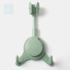 제이미몰 후크형 자바라 샤워기걸이 그린 2P 샤워기헤드거치대