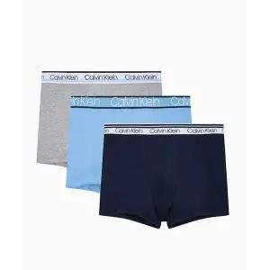 브랜드정품 캘빈클라인 속옷 CK UNDERWEAR 남성 WB 코튼 스트레치 버라이어티 팩 트렁크 3PK_NP2312OOL4 25