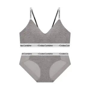 매장정품 CODES COMBINE INNERWEAR 모달 플렉서블 노와이어 브라팬티세트_멜란지 CEWBR812MG_BP812MG 23256