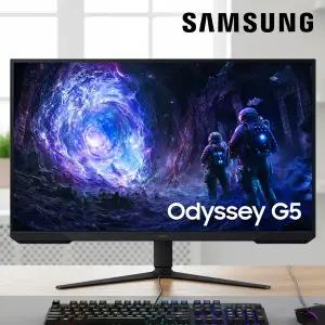 삼성 오디세이 G5 32인치 게이밍모니터 S32FG510E QHD 1ms 180Hz HDR10 피벗스탠드