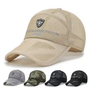여름 메쉬 캡모자 햇빛차단 야구 모자 스포츠 가을 봄