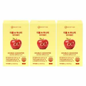 부스트원 알파CD 알파애플컷 알파시클로덱스트린 애사비 고함량 올인원케어 3박스, 60포