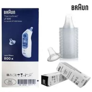 브라운체온계 렌즈필터 LF800 (800개) 6030 6510 6525 적용 LF20X40