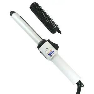 니코 국산 웨이브 물결 아이론 봉고데기 + 롤브러쉬 W-924 / 여행용 프리볼트