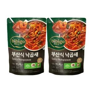 [소비기한 임박] CJ 비비고 부산식낙곱새 560g, 2개