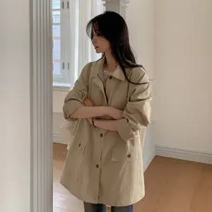 에디션 하프 트렌치 자켓