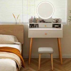 심플 화장대 심플화장대 세트 벨벳 작은 미니 학생