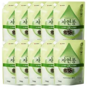 자연퐁솔잎 자연퐁 자연퐁주방세제 리필 1.4L 10개