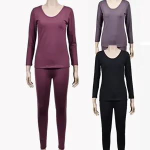 (보신각)여성 내의 세트 부드러운 기모 상하 (KYR-WB9378A)