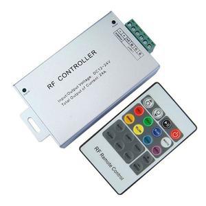 RF 원격 RGB LED 컨트롤러 DC 12V 공급 3528 5050 SMD 스트립